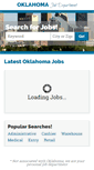 Mobile Screenshot of oklahomajobdepartment.com